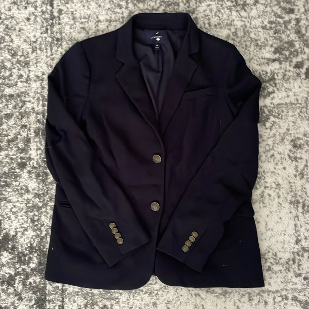 Women’s Lands End Navy Blue Blazer
